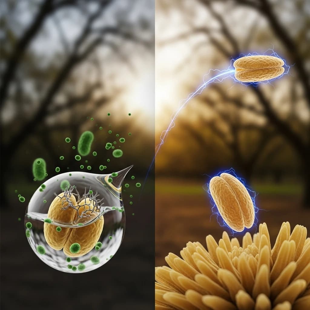 The Physics of Pollination: Why High-Yield Walnut Orchards Are Switching to Dry Electrostatics