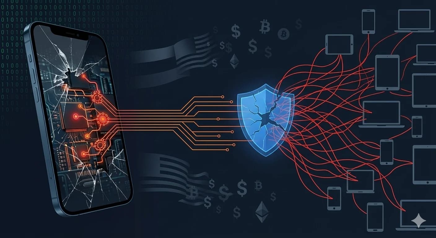 The "EternalBlue" Moment for Mobile: Nation-State Spyware Just Became a Cybercrime Commodity